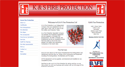 Desktop Screenshot of kandsfireprotection.com